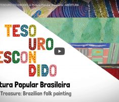 Tesouro escondido a pintura popular brasileira abertura
